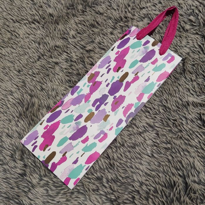 Torebka na prezent pastele 33 x 13 x 12 cm - bdb stan