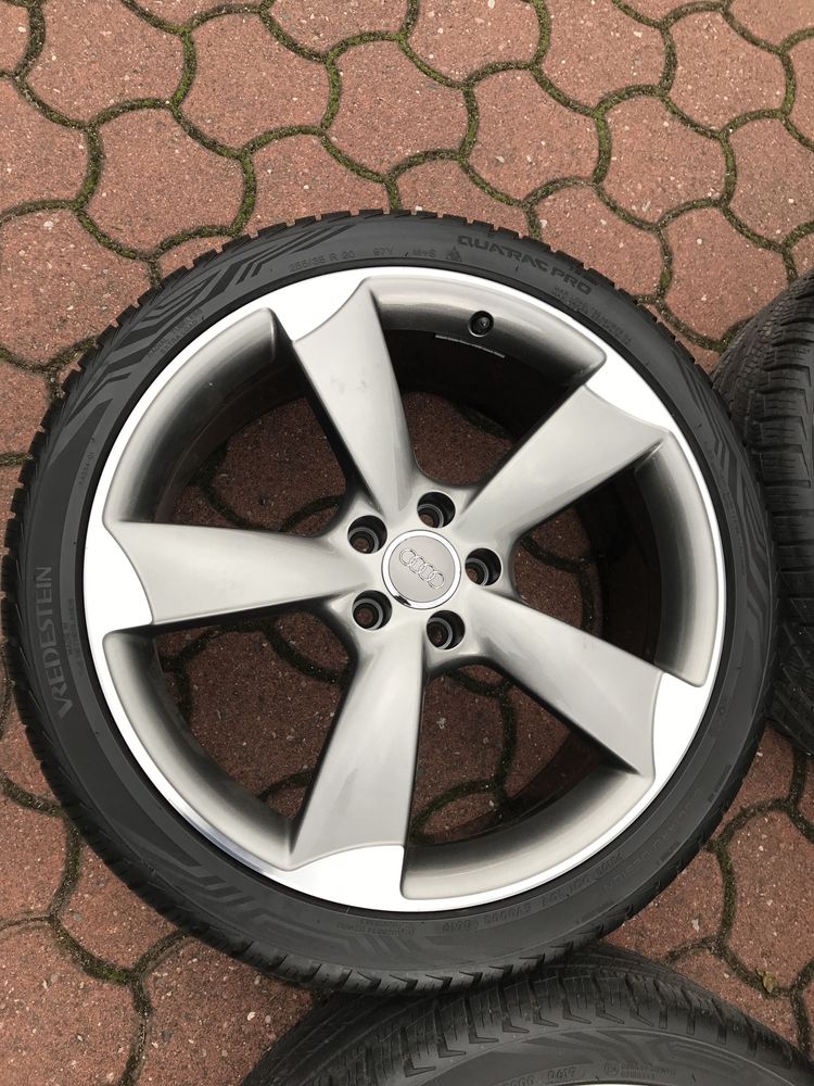 Koła Audi Rotor 20 cali felgi a6 S-Line opony zima komplet 5x112