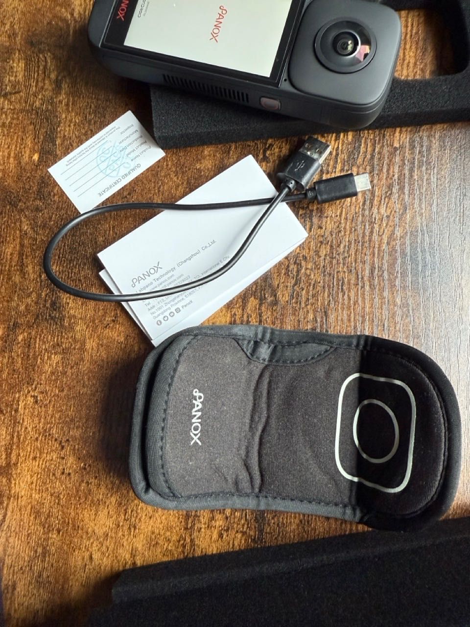 Kamera 360 PanoX V2 - konkurencja Insta360 X3 / X4