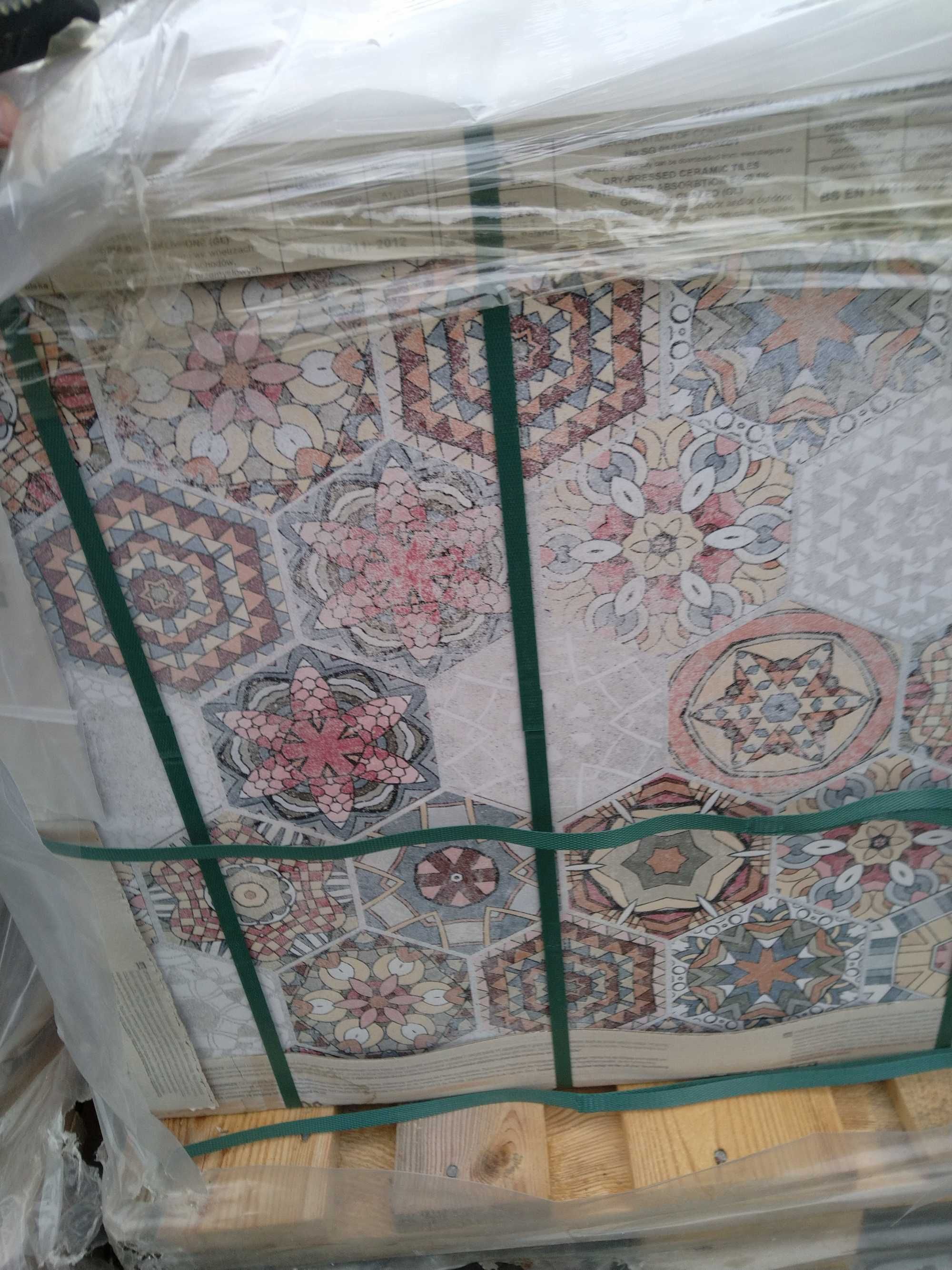 Płytka płytki gres 60x60 Patchwork 1gat
