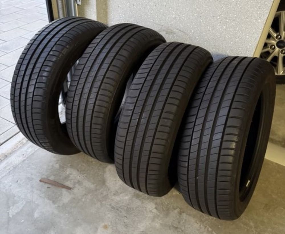 215 55 17 michelin primasy 3 лето 4 штуки протектор 97%