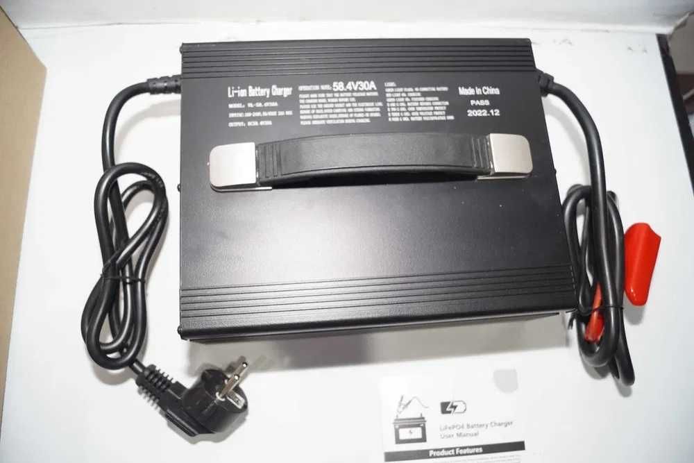 G390 58.4V 30A LiFePO4 Szybka ładowarka do akumulatorów WL-58.4V30A