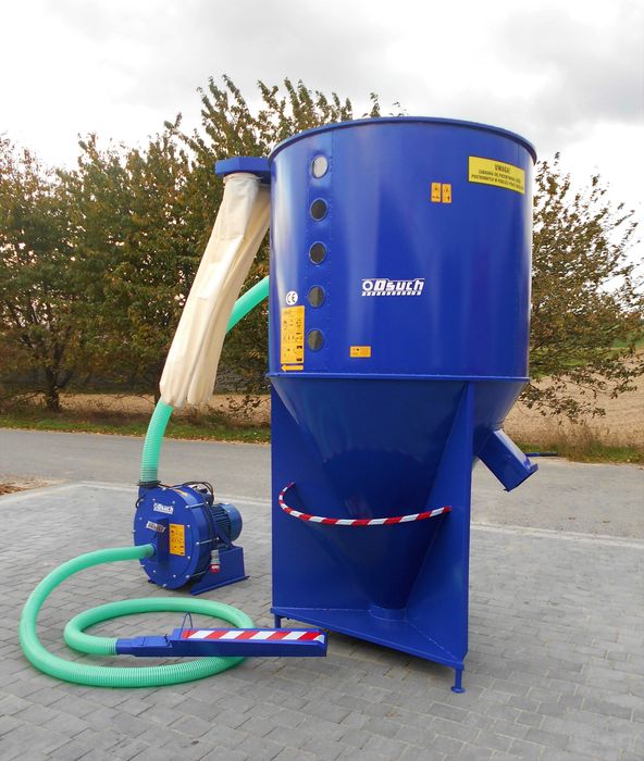 ZESTAW PASZOWY/ paszownik mieszalnik + śrutownik ssąco-tłoczący/młynek