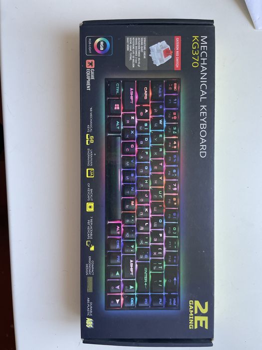 Механічна клавіатура 2e gaming kd370