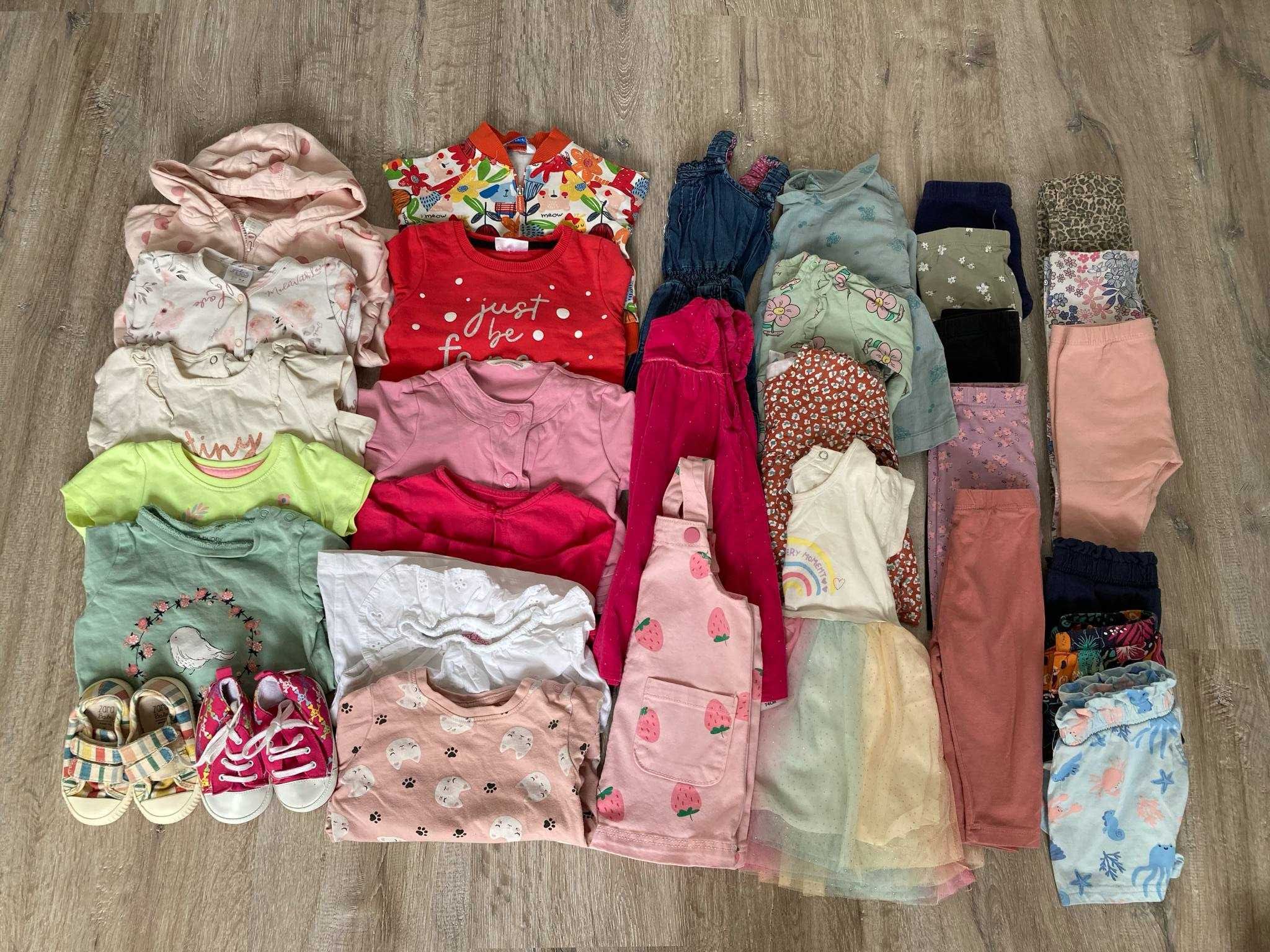Paczka dla dziewczynki 31 szt.r.74-H&M,C&A,Cool Club,So Cute- stan bdb