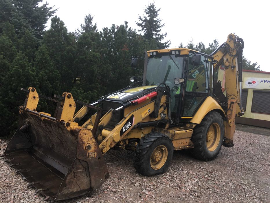 Koparko-Ładowarka Caterpillar 428E