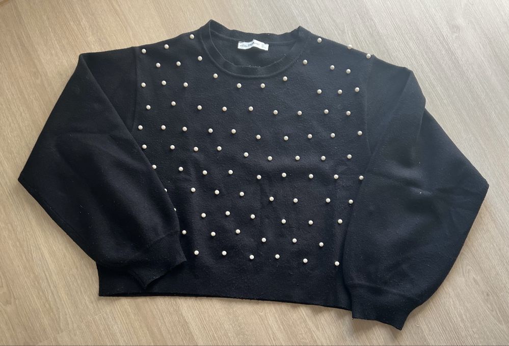 Camisola com pérolas