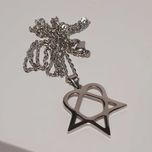 Chain Heartagram | Цепочка Хертограма Opium, Archive, Distressed, y2k