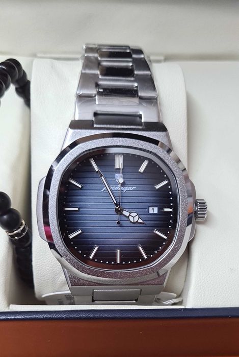 Relógio Poedagar Nautilus Azul Oceano - 41 mm