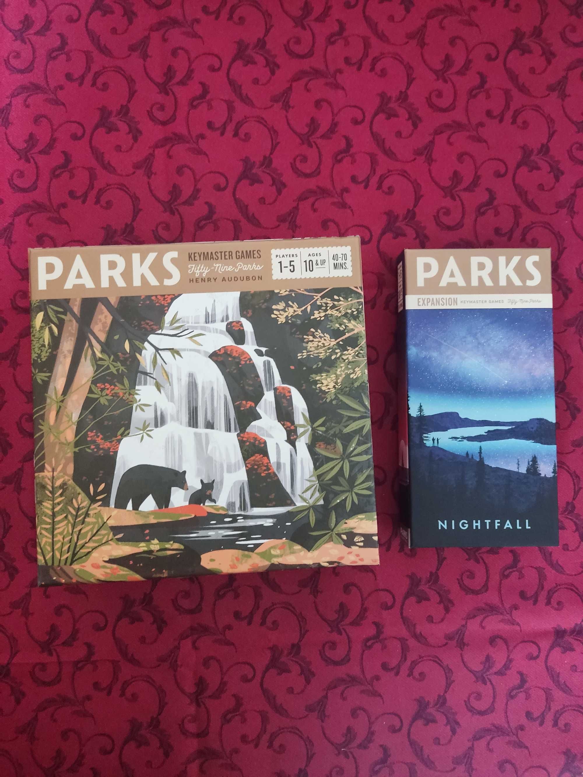 Jogo de Tabuleiro Parks + Expansão Nightfall