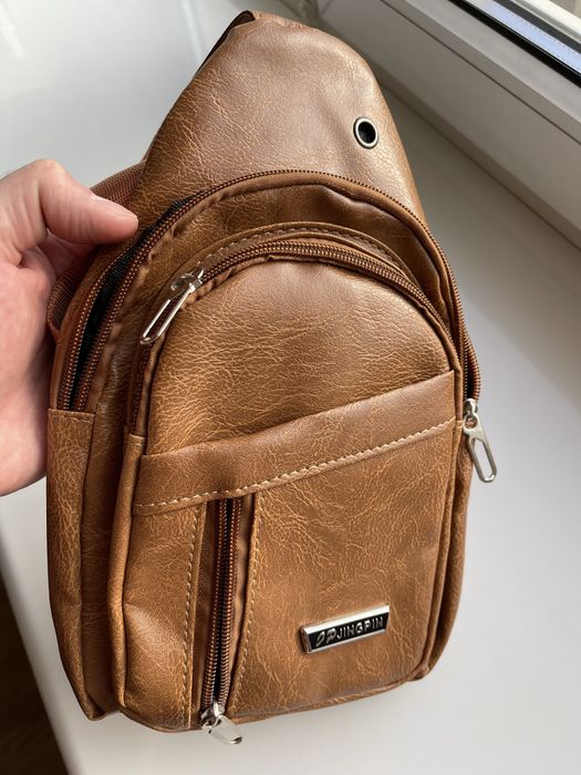 Сумка через плечо мужская, бананка