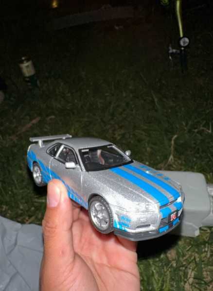1:32 gtr r34 skyline miniatura