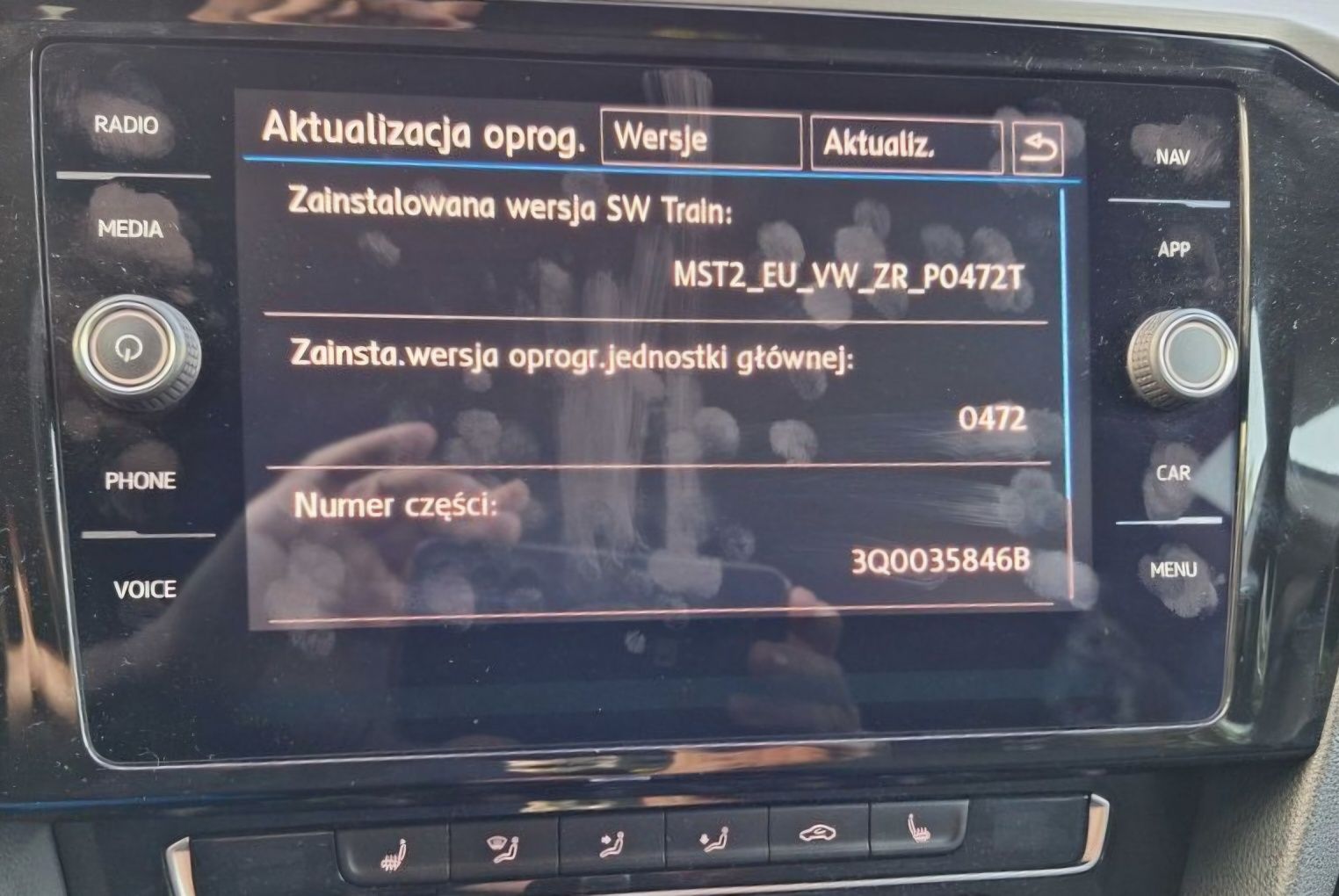 Aktywacja CarPlay/AndroidAuto VW/Seat/ Skoda