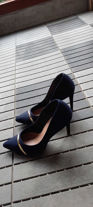 Granatowe szpilki 38/39