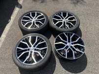 Jantes 18 VW Golf 5X112 + 2 pneus seminovos