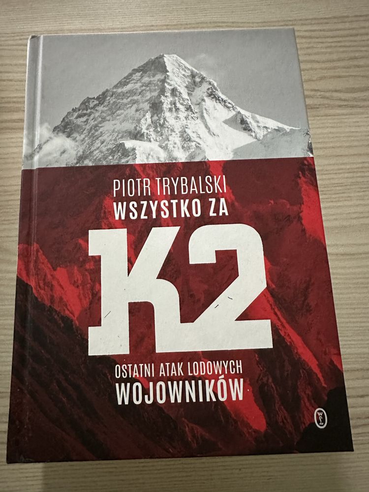 Książka pt”Wszystko za K2 „Piotr Trybalski.