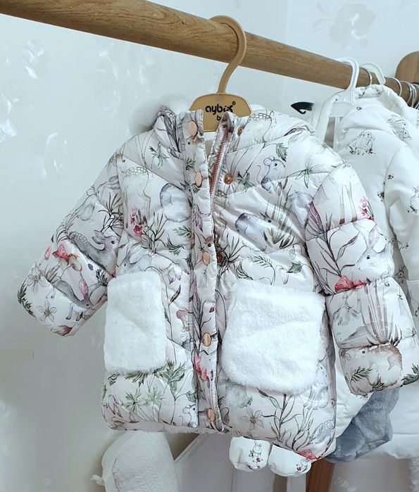 Зимова куртка next для дівчинки