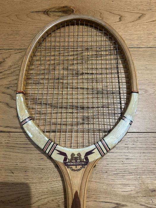 rakieta tenisowa retro kolekcjonerska wimbledon