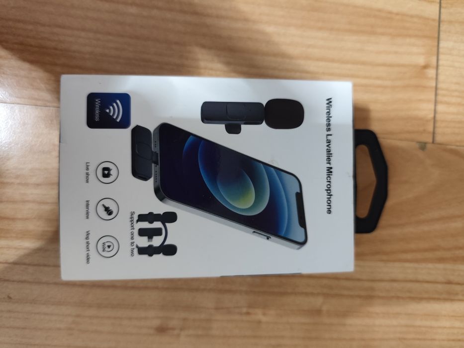 microfone android/apple sem fio