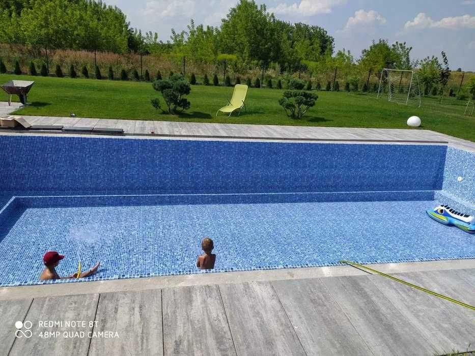 Folia basenowa wraz z montażem Alkorplan mozaika