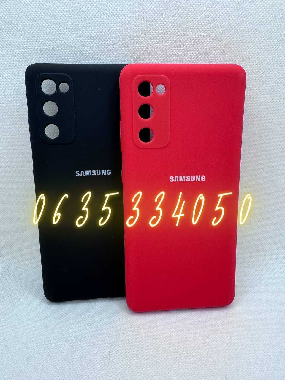 Силиконовый чехол для Samsung Galaxy S20 FE софт тач Самсунг C20 ФЕ