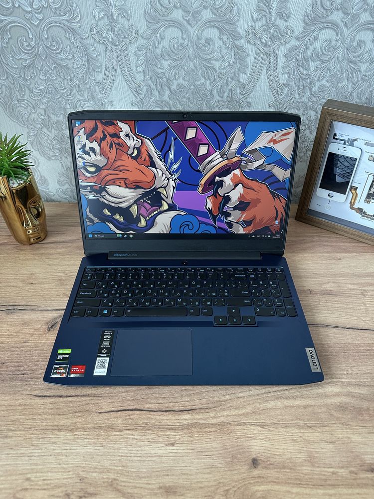 Lenovo Gaming 3/15,6" IPS/Ryzen 5/16GB/GTX 1650 Ti/128GB SSD/1 TB HDD