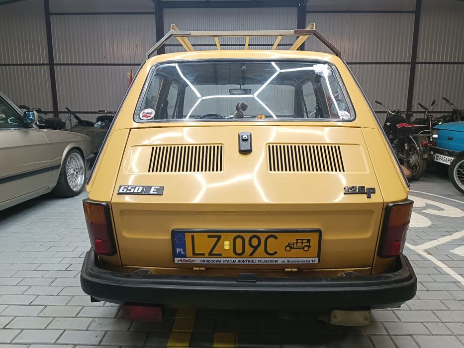 Fiat 126p żółte tablice!