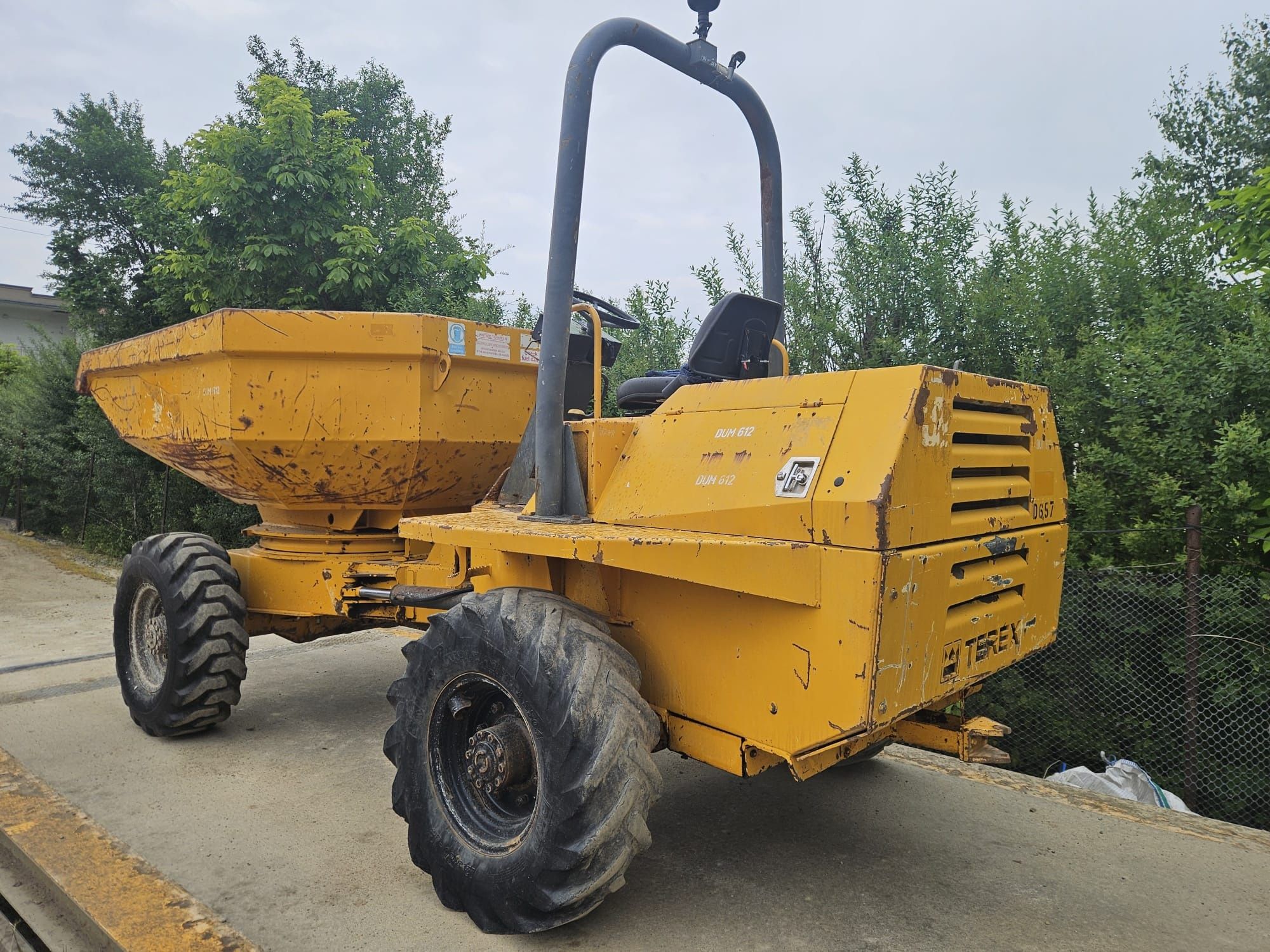 Wozidło budowlane obrotowe Terex Benford PS5000 5t ton 6t 2006