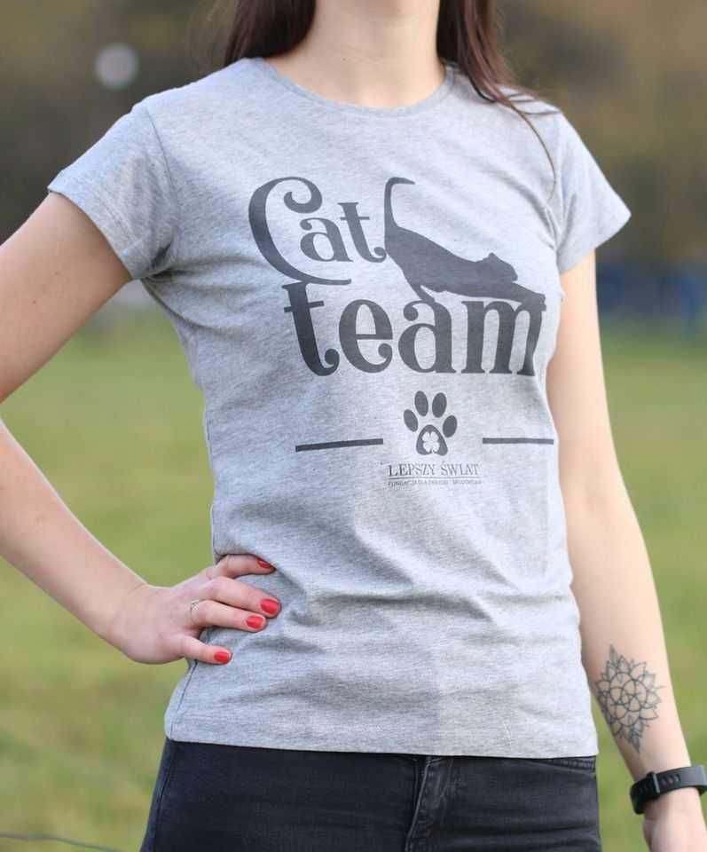 Koszulka damska cat team