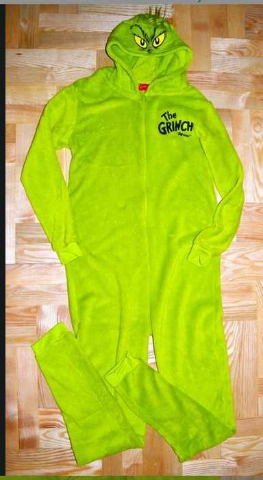 The Grinch polarowy strój przebranie piżama M/L