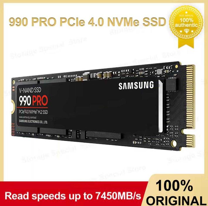 Продаються SSD-накопичувачі M.2 PCIe NVMe 4.0