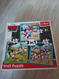 Puzzle myszka Miki 3w1