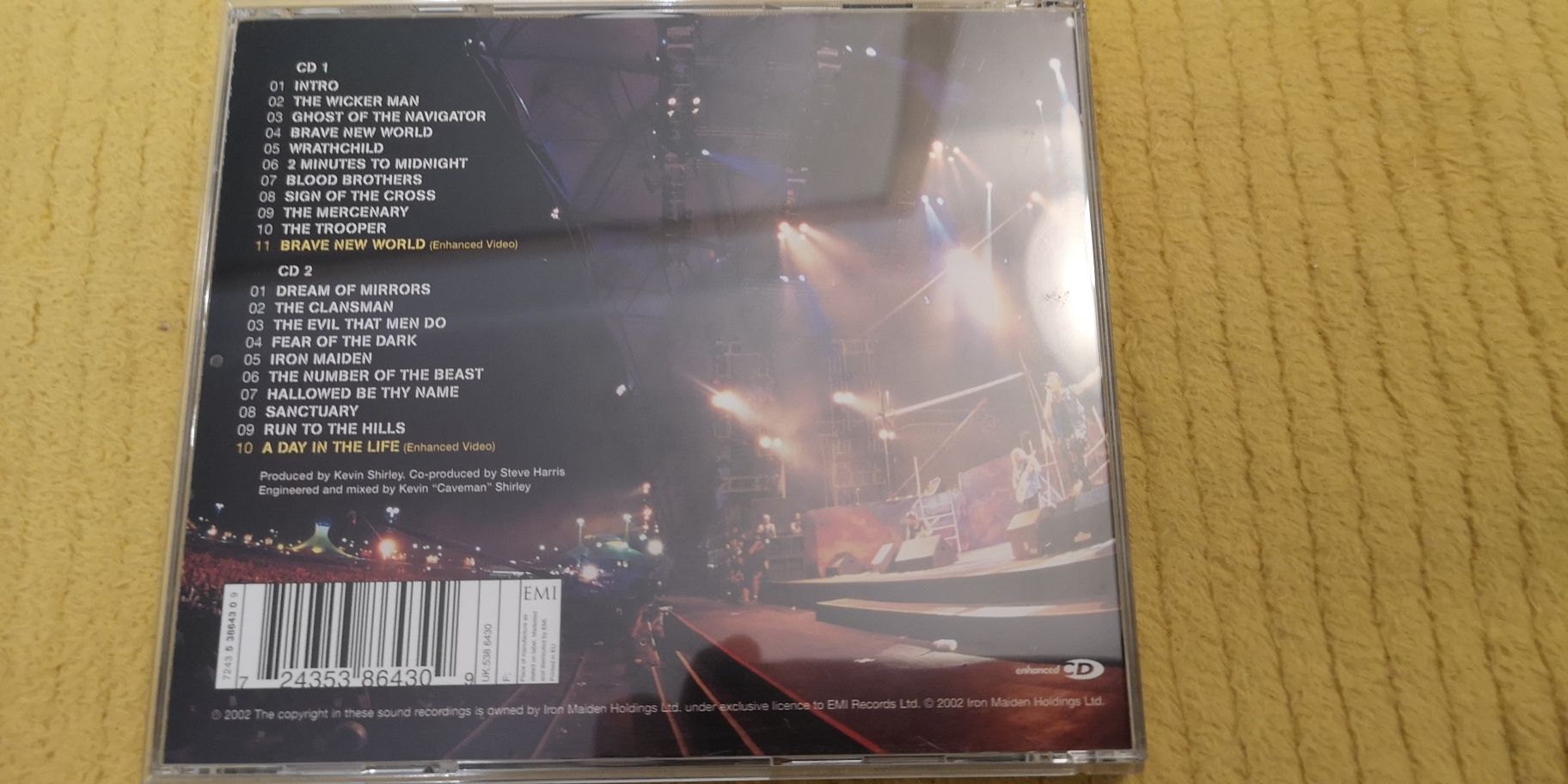 Iron Maiden - Rock in Rio. 2 cd.