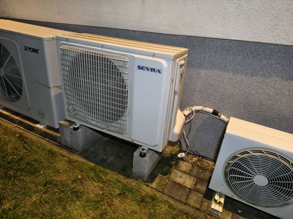 Pompa ciepła split powietrze woda 7kw Sevra 1 faza