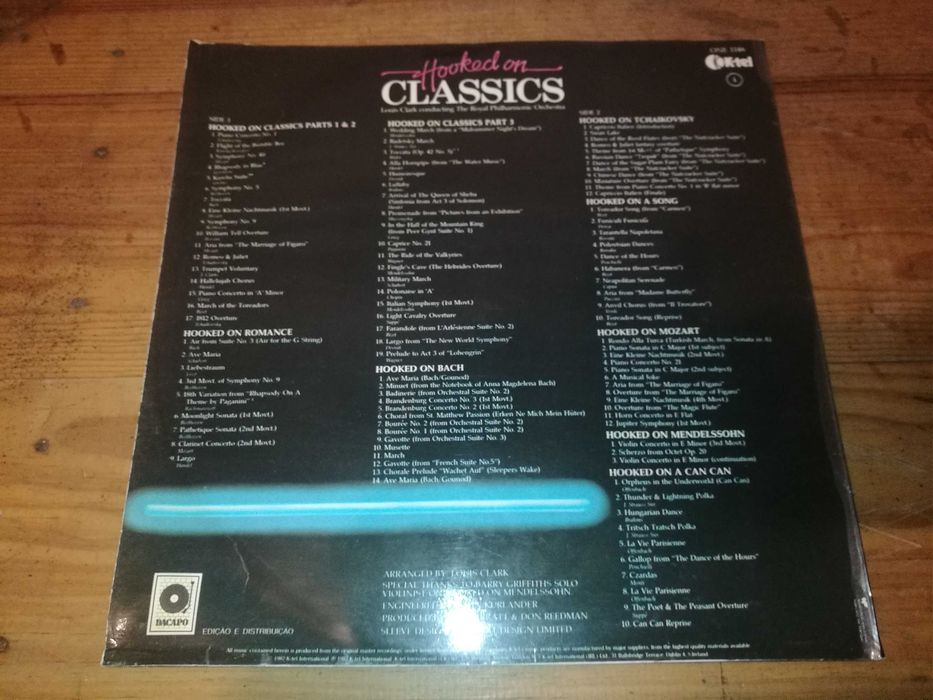 The Royal Philharmonic Orchestra - Hooked On Classics LP
