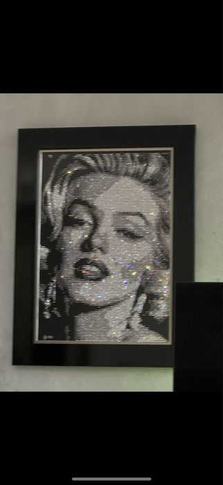 Подарунковий сет набір новорічний подарок / портрет кристалами