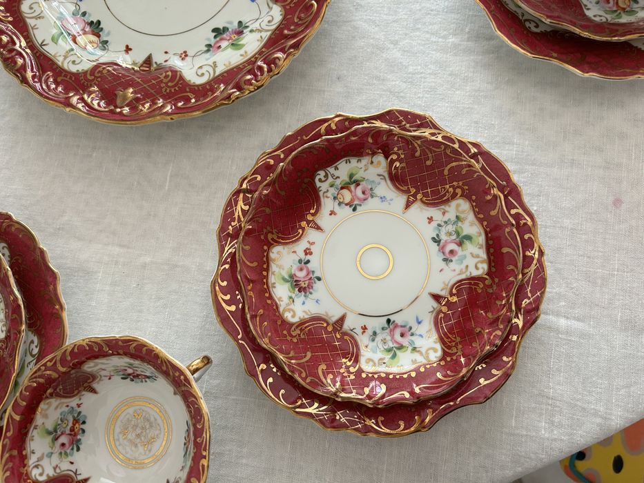 Servico de chá e café da Vista Alegre