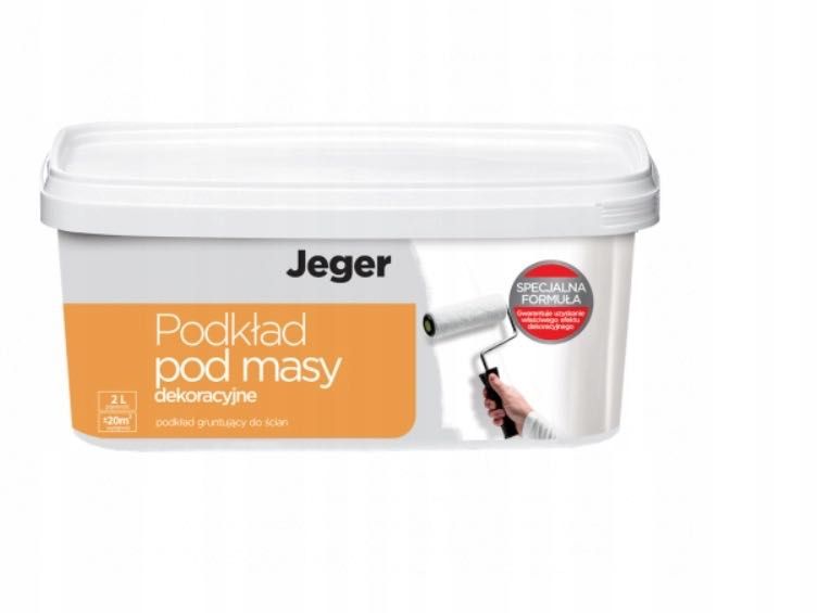 Jeger baranek biały  + podkład +wałek NOWY -50%
