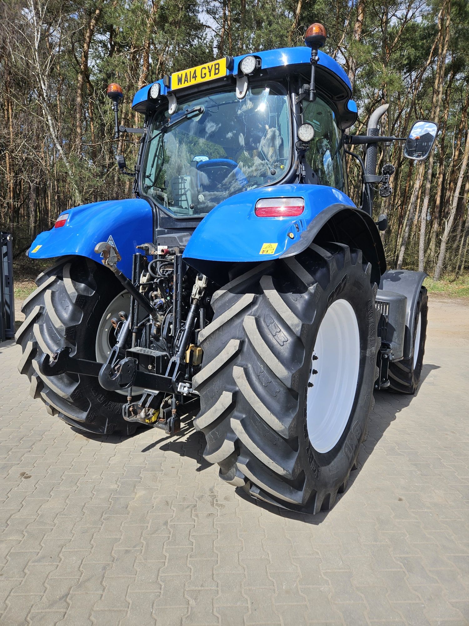 Piękny New Holland T7.210 Full Opcja Wom Pneumatyka 14Rok