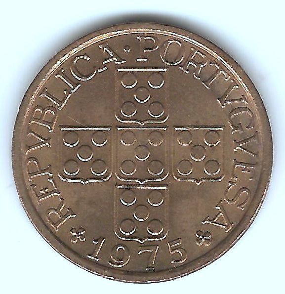 $50 centavos moedas 1975