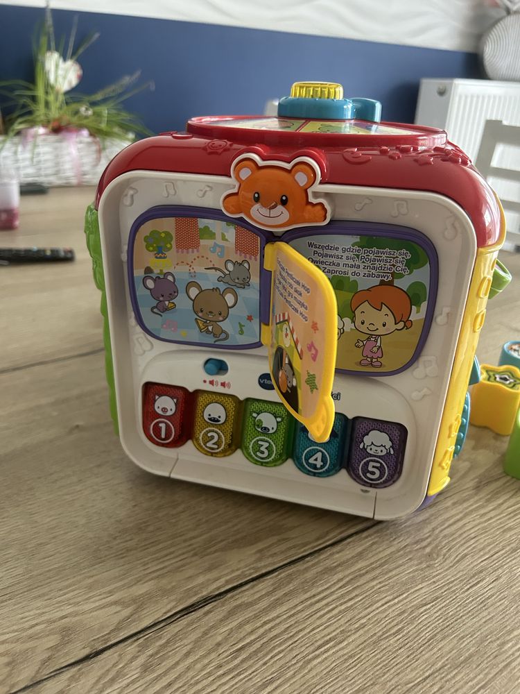 Kostka aktywacyjna interaktywna zabawka vtech