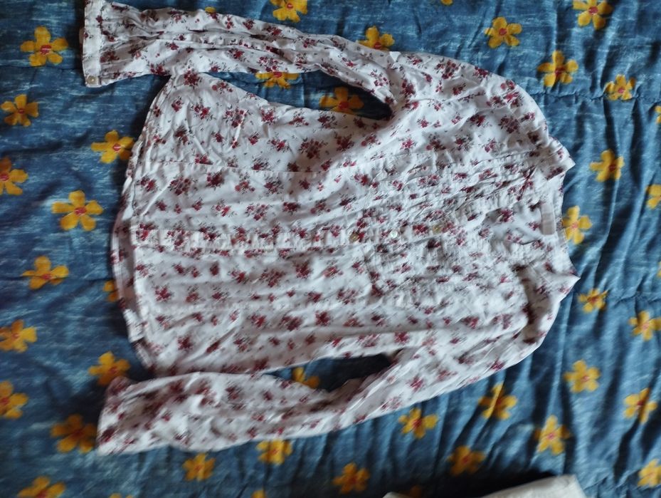 Camisa de menina estampada , C&A,