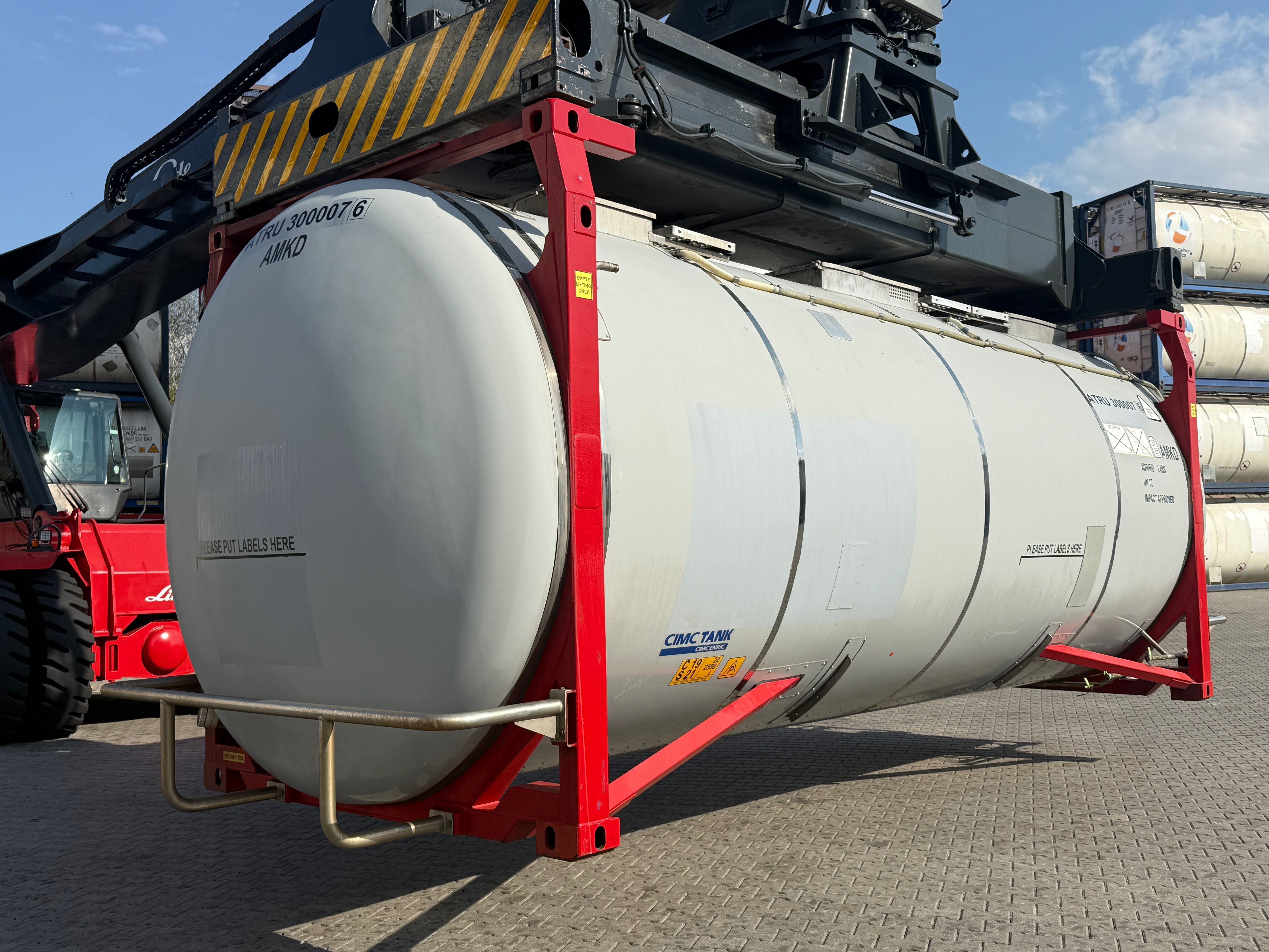Tank kontener, cysterna 30.000 ltr ADR L4BN, 2016 rok