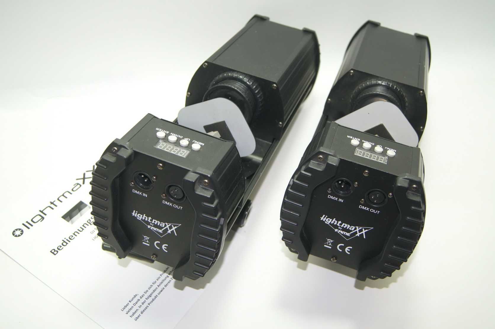 skanery LIGHTMAXX "Dj Scan LED" - 2 sztuki