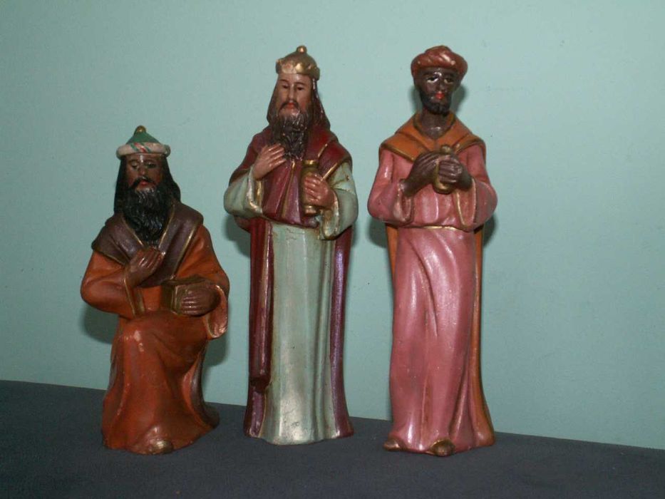 Komplet Króli 18 cm do szopki Bożonarodzeniowej - Szopka = Stajenka