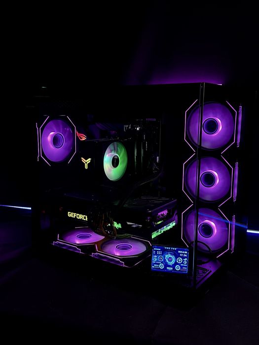 Profejsonaly Komputer Gamingowy RYZEN 7 5700X / RTX 3080 z monitorkiem