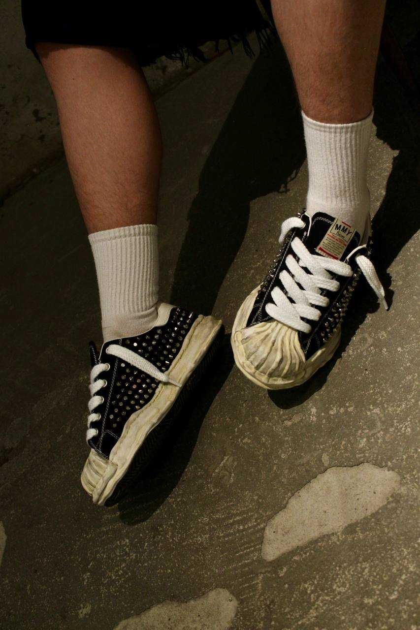 Кеди MMY STUDDED Maison Mihara Yasuhiro с шипами кросівки кроссовки