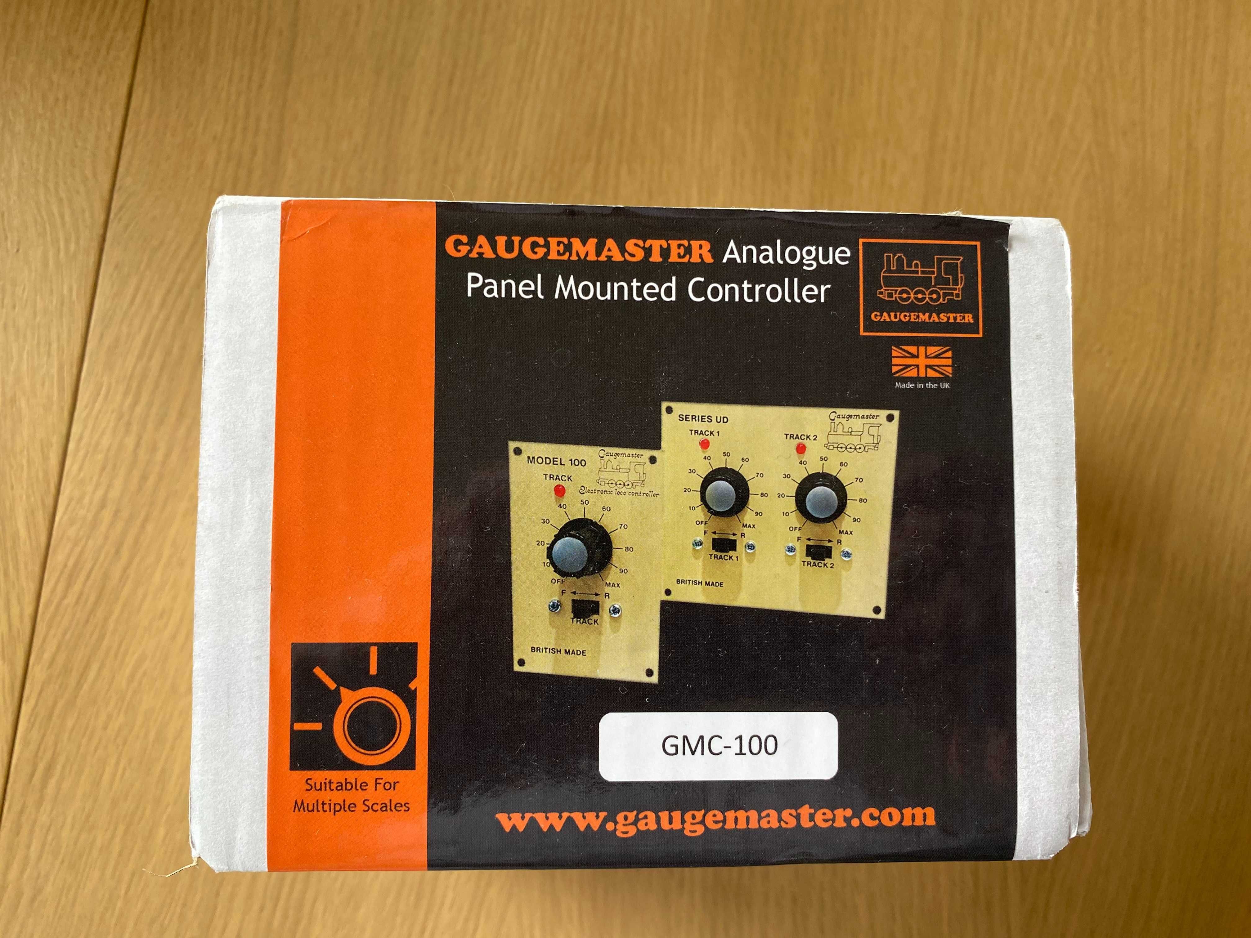 Gaugemaster GMC-100 Single track panel mounted controller