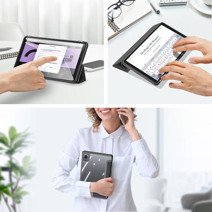 Dux Ducis Toby etui z klapką Smart Case do Realme Pad Mini czarny