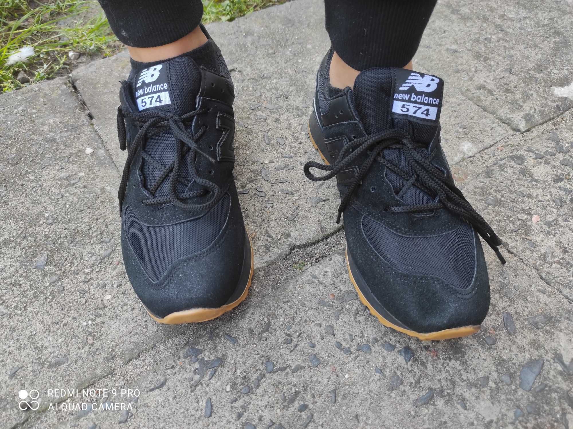 Czarne buty damskie sportowe rozmiar39